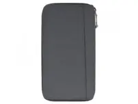 Peňaženka RFiD Travel Wallet Recycled, sivá