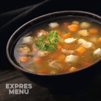 Kurací vývar so zeleninou 2 porcie (600 g)