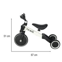 Odrážadlo trojkolka Trike Fix Mini 3v1 s pedálmi