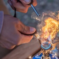 Kresadlo Light My Fire FireSteel SCOUT 2v1, hazyblue